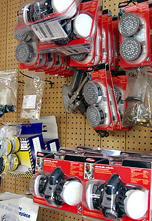 Mushroom Central offers a variety of ventilation masks for chemical resistance