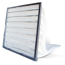 Vent-Fabric, designed to capture bacteria